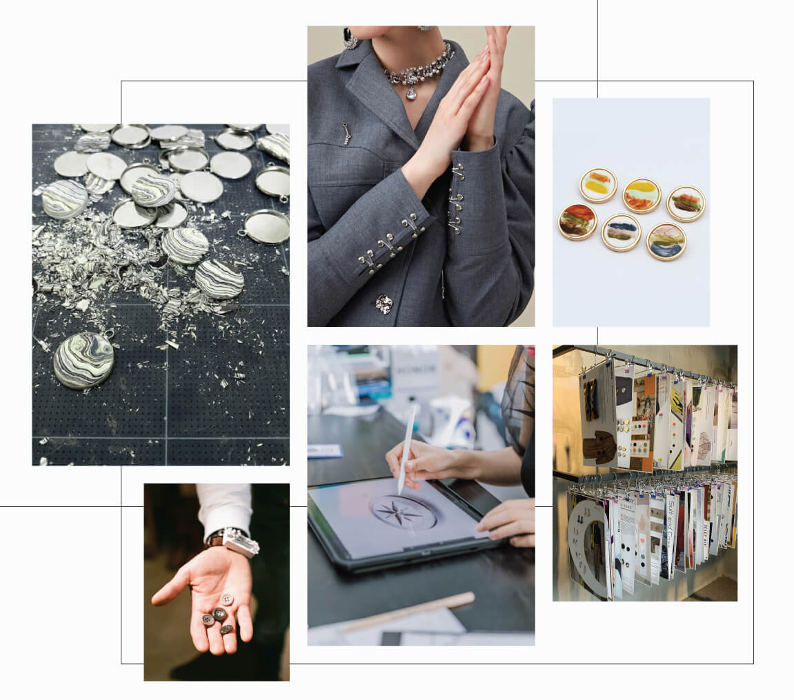 Garment buttons manufacturing and sourcing