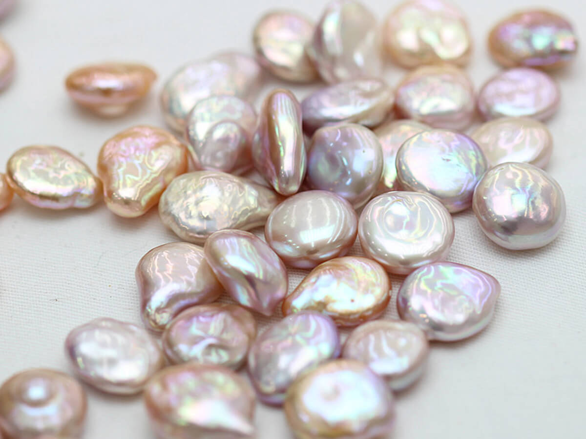 Baroque coin pearls sourcing