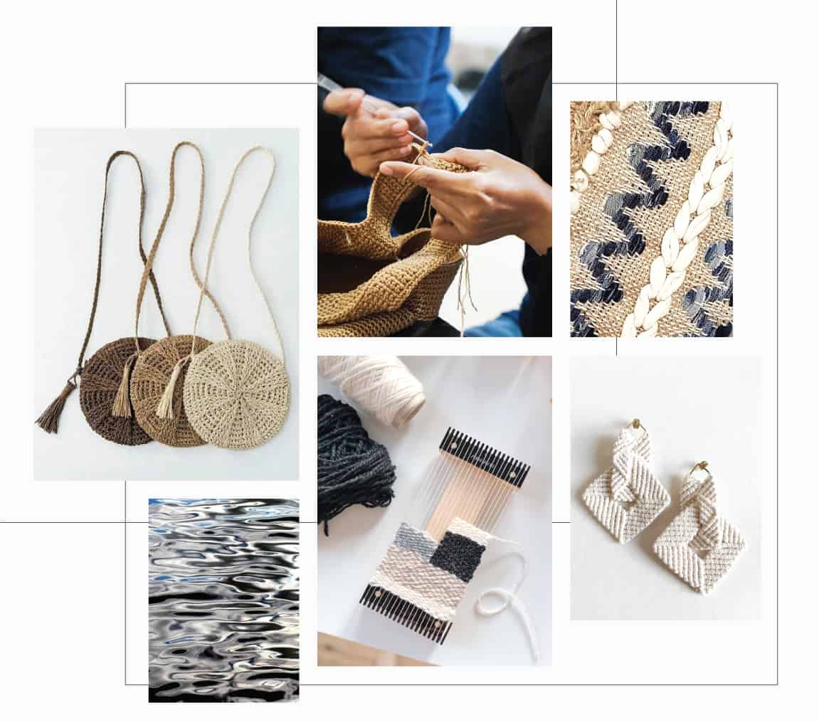 Crochet, Knit and Weaving fashion products