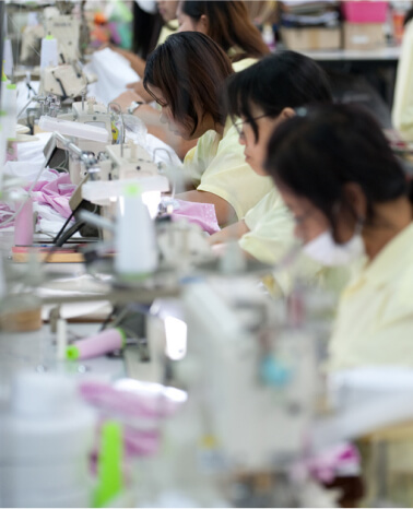 Garment distributing agency in Indonesia