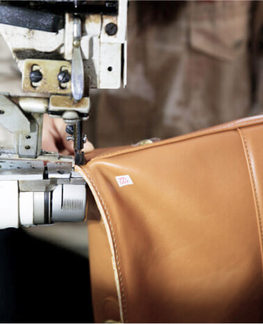 Handbag stitching