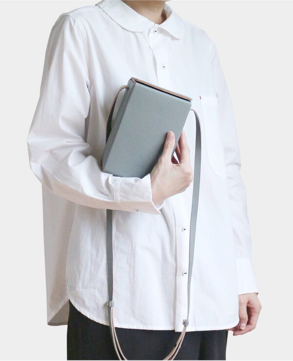 Sage green boxbag